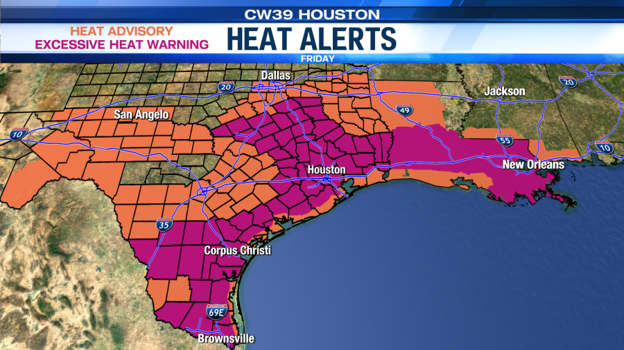 111-Degree Heat Warning Issued For Texas 111-Degree Heat Warning Issued For Texas