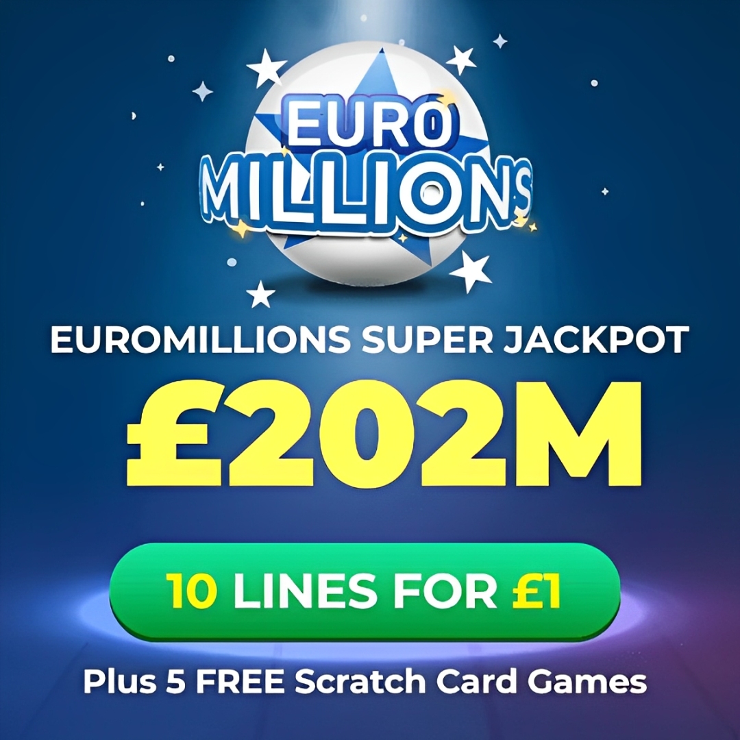 £202 Million Euromillions Jackpot: A Life Of Luxury Awaits £202 Million Euromillions Jackpot: A Life Of Luxury Awaits