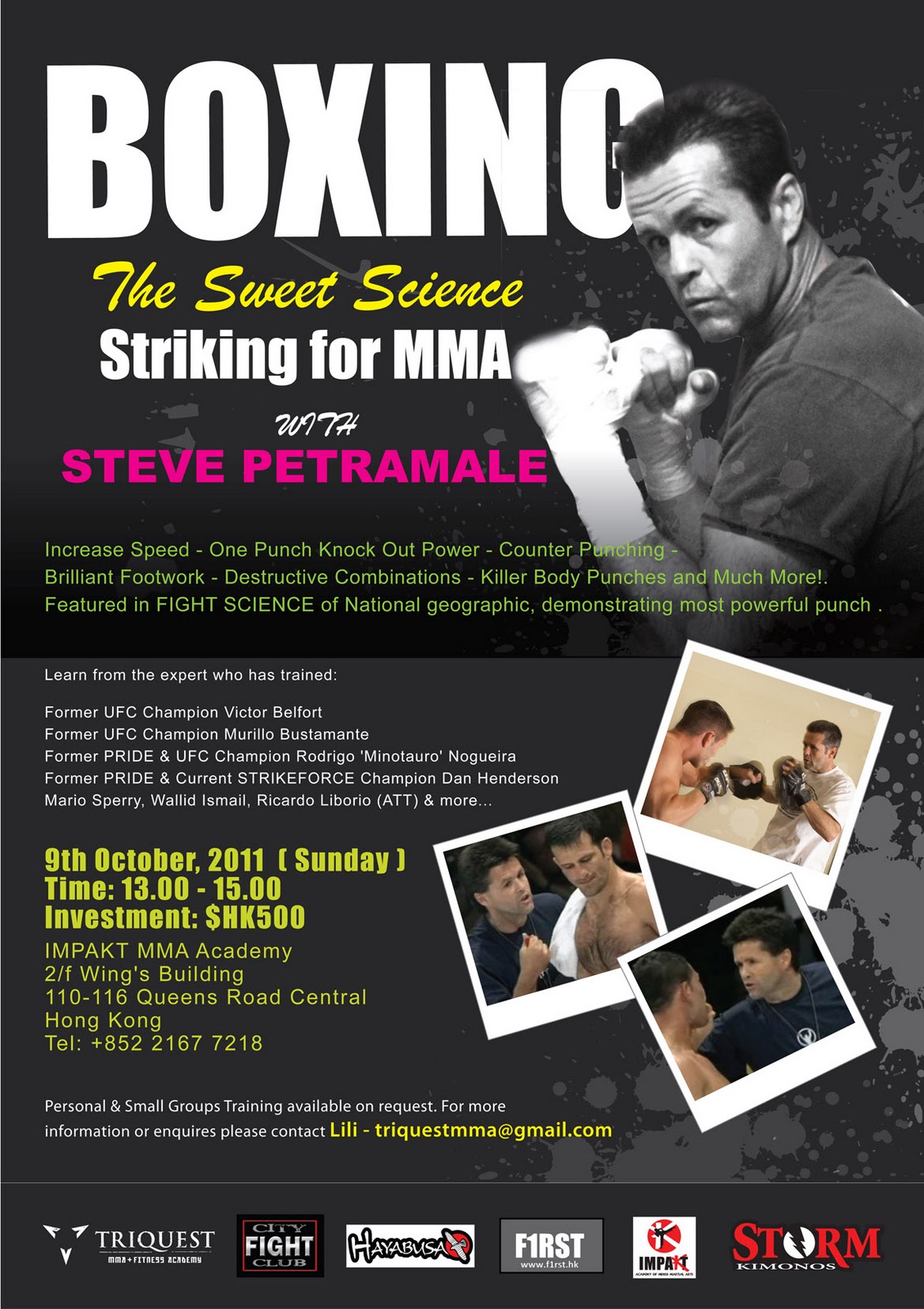 ACE Power Promotion Presents: Boxing Seminar - March 26 ACE Power Promotion Presents: Boxing Seminar - March 26