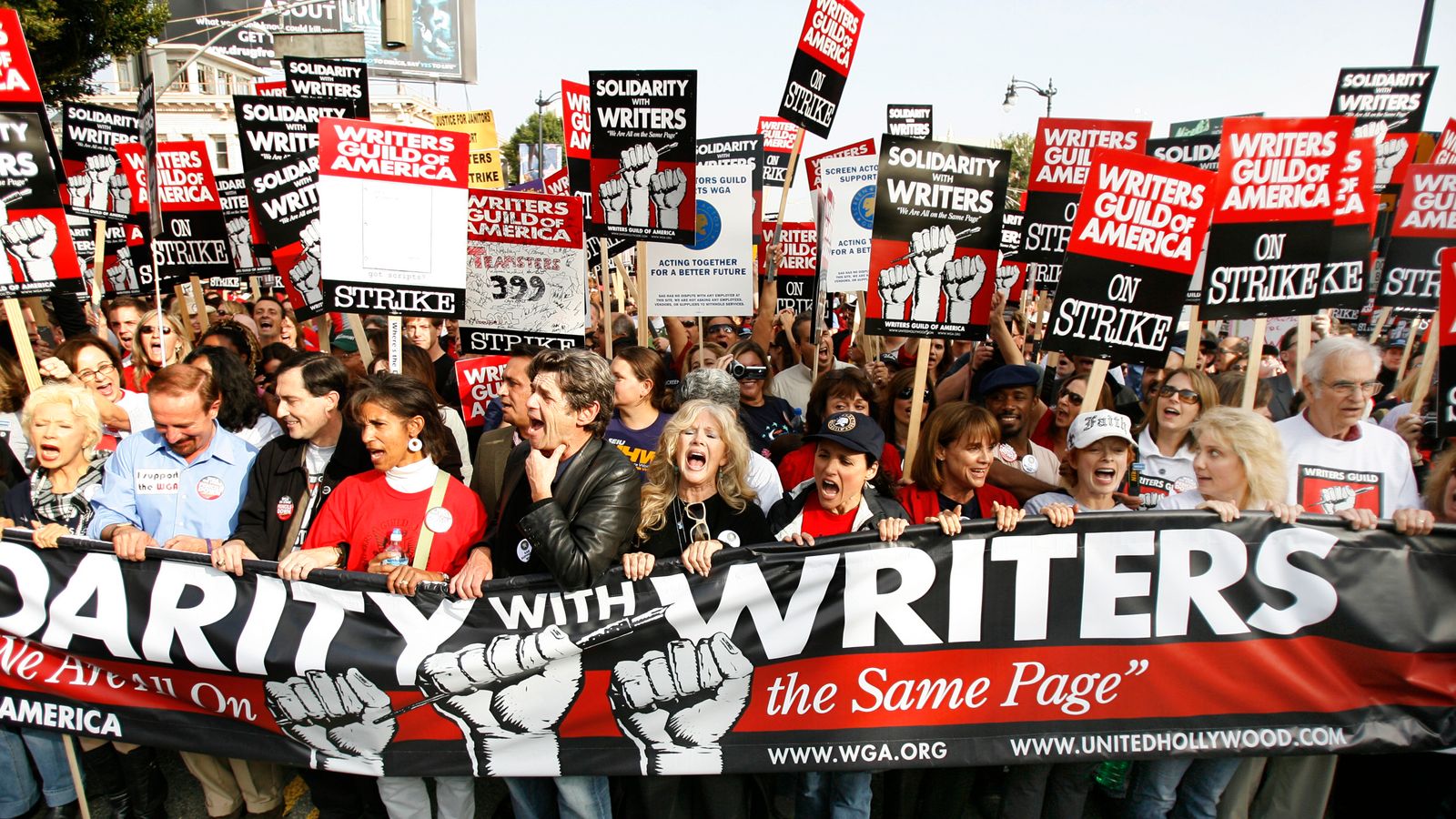 Actors And Writers Strike: Hollywood Faces Unprecedented Production Shutdown Actors And Writers Strike: Hollywood Faces Unprecedented Production Shutdown