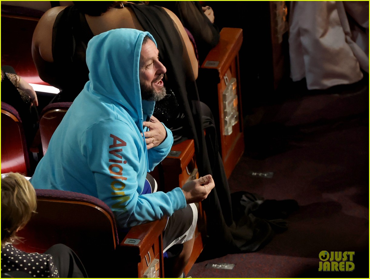 Adam Sandler At The Oscars 2025: The Mystery Of The Outfit, The Chalamet Hug, And The Joke Adam Sandler At The Oscars 2025: The Mystery Of The Outfit, The Chalamet Hug, And The Joke