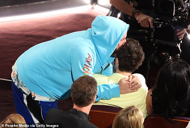 Adam Sandler's Surprise Oscars 2025 Cameo: Outfit, Chalamet Hug, And Joke Explained Adam Sandler's Surprise Oscars 2025 Cameo: Outfit, Chalamet Hug, And Joke Explained