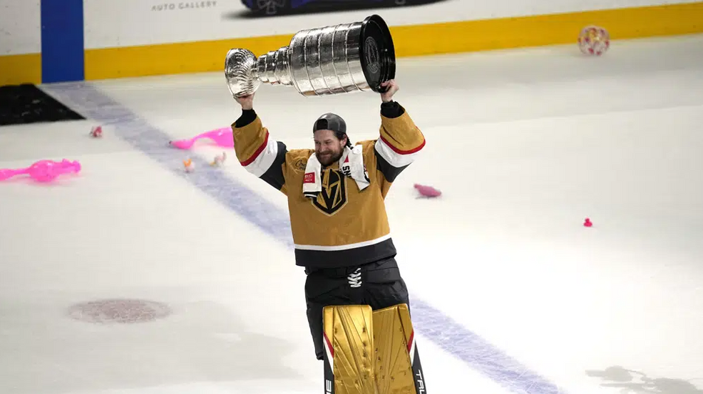 Adin Hill Leads Golden Knights To 4-0 Victory Over Blue Jackets Adin Hill Leads Golden Knights To 4-0 Victory Over Blue Jackets