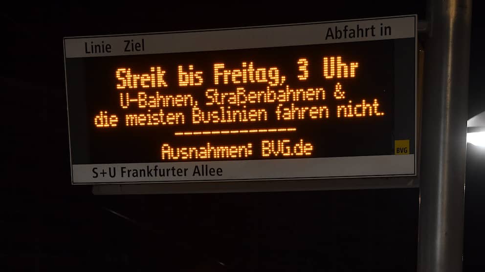 Aktuelle Entwicklungen: BVG Streik Lähmt Berlin – Was Nun? Aktuelle Entwicklungen: BVG Streik Lähmt Berlin – Was Nun?