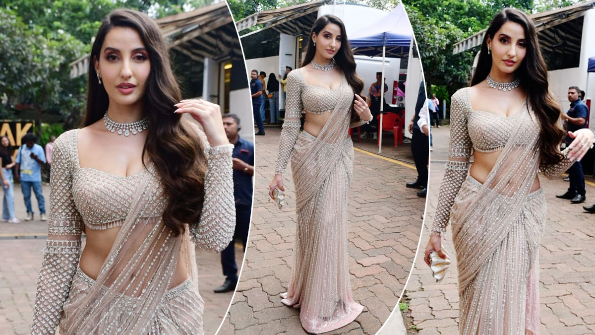 All Black Elegance: Nora Fatehi's Billboard Appearance All Black Elegance: Nora Fatehi's Billboard Appearance