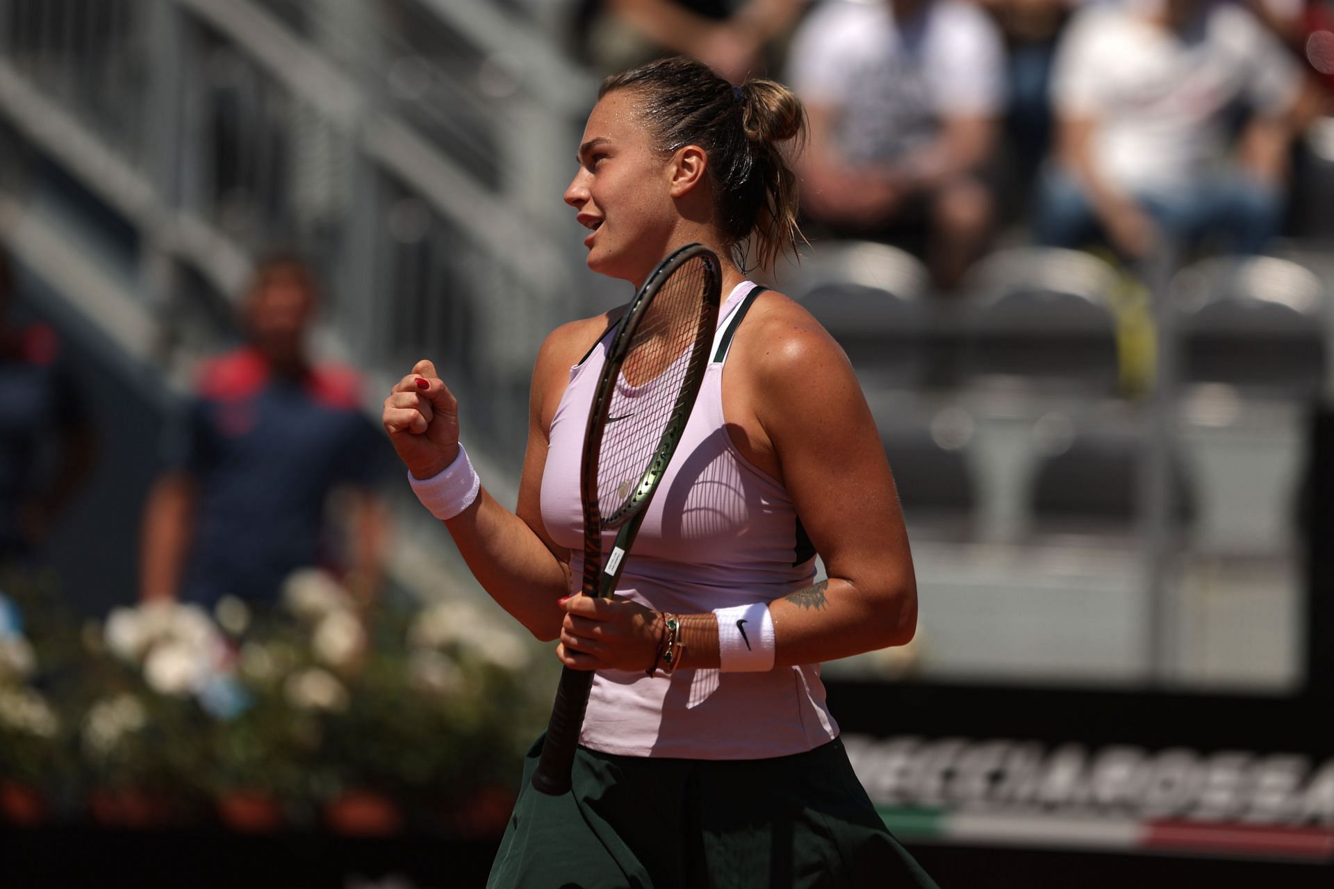 Aryan Sabalenka Wins Italian Open Match, Advances To Round Of 32 Aryan Sabalenka Wins Italian Open Match, Advances To Round Of 32