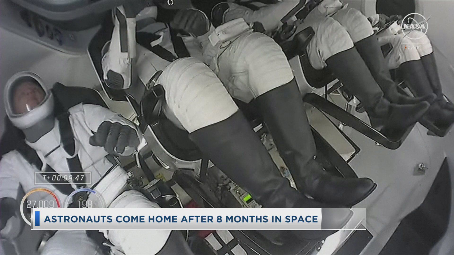 Astronauts' Nine-Month Space Stay: A CBS News Report Astronauts' Nine-Month Space Stay: A CBS News Report