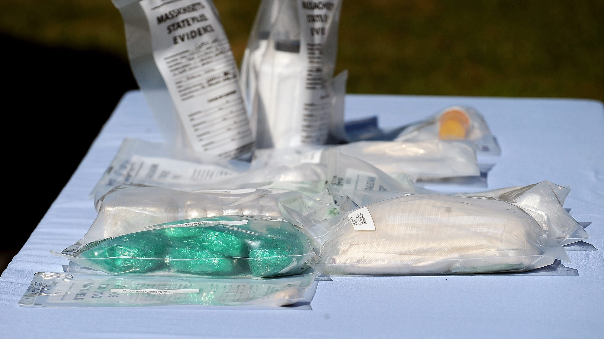 Attorney General Displays Fake Fentanyl To Highlight Drug Crisis Attorney General Displays Fake Fentanyl To Highlight Drug Crisis