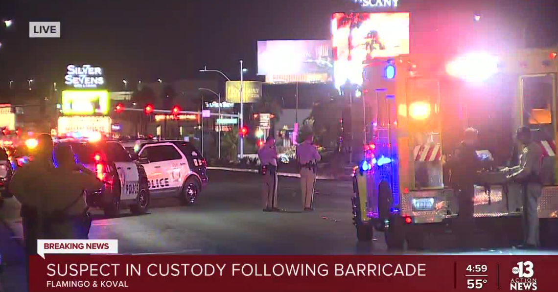 Barricaded Person Incident Prompts Major Police Response In Las Vegas Arts District Barricaded Person Incident Prompts Major Police Response In Las Vegas Arts District
