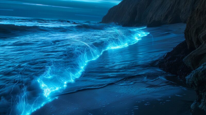 Best Times To See Bioluminescent Waves In Southern California Best Times To See Bioluminescent Waves In Southern California