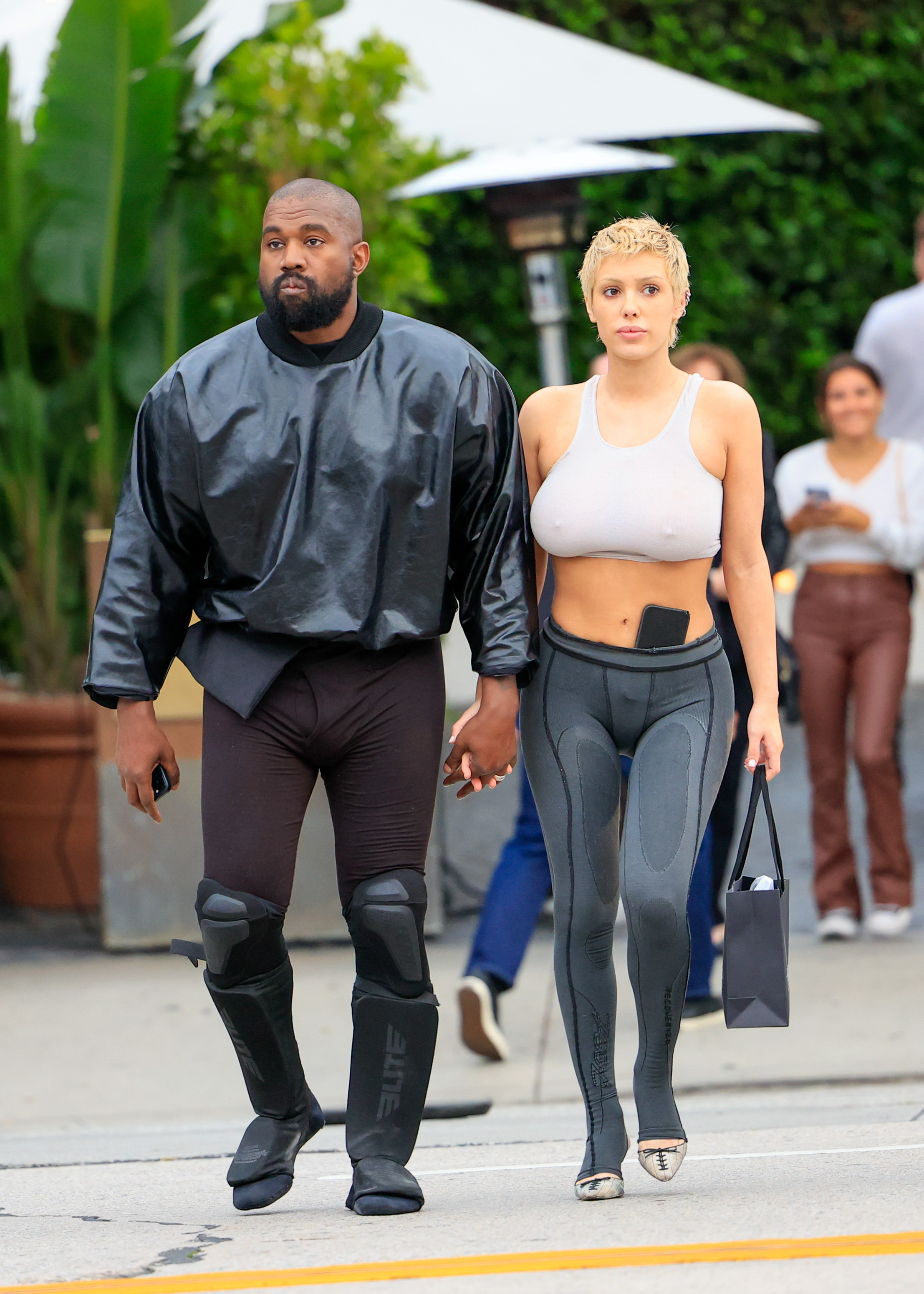 Bianca Censori's Sister, Angelina, Channels Her Style In Cutout Bodysuit And Tights Bianca Censori's Sister, Angelina, Channels Her Style In Cutout Bodysuit And Tights