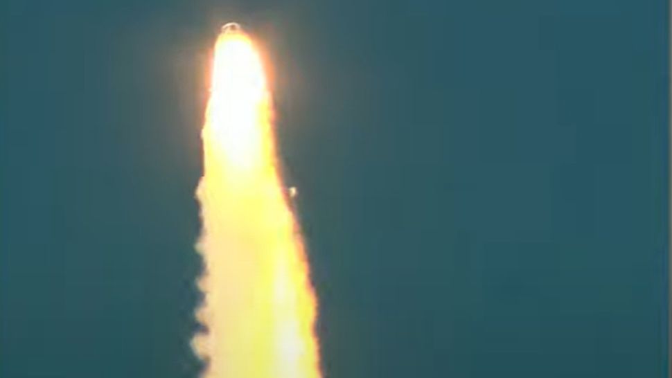 Blue Origin's Rocket Launch Abruptly Halted By Technical Glitch Blue Origin's Rocket Launch Abruptly Halted By Technical Glitch