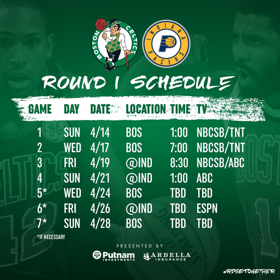 Boston Celtics Playoff Games: Schedule, Dates, And Times Against Orlando Boston Celtics Playoff Games: Schedule, Dates, And Times Against Orlando