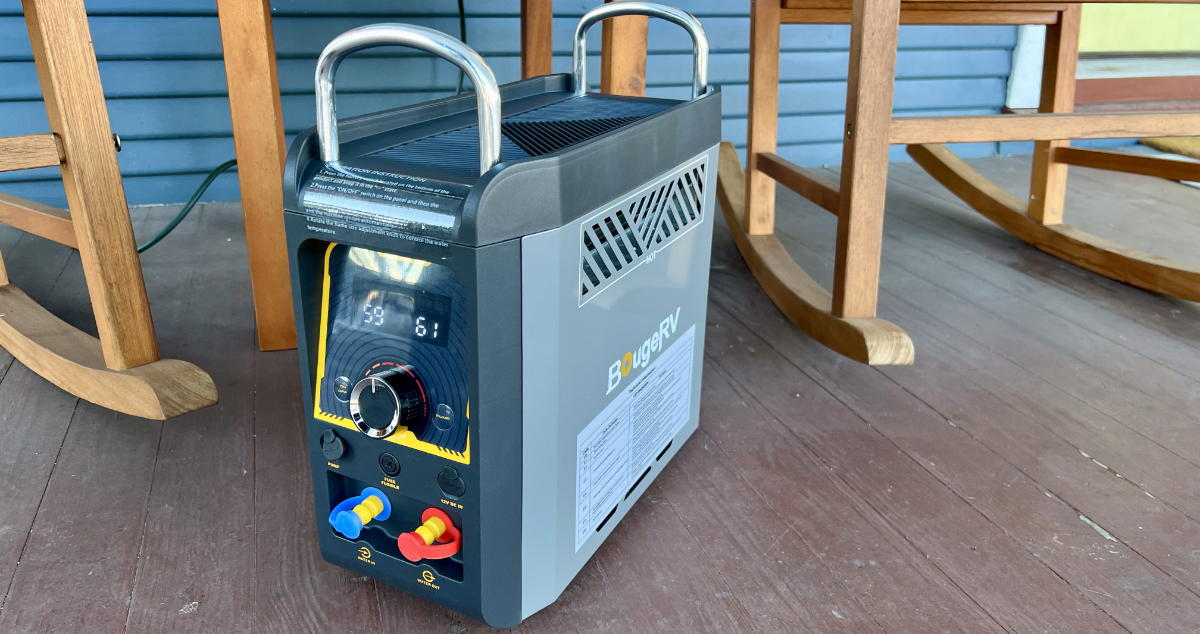 BougeRV Water Heater Review: Hot Showers On The Go BougeRV Water Heater Review: Hot Showers On The Go