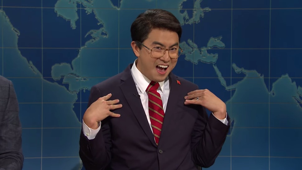 Bowen Yang Defends Ego Nwodim's SNL Weekend Update Bit Bowen Yang Defends Ego Nwodim's SNL Weekend Update Bit