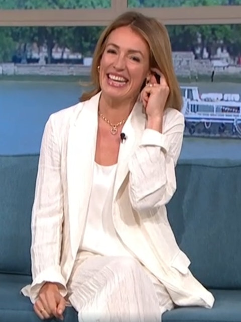 Cat Deeley's On-Air Wardrobe Crisis Averted On This Morning Cat Deeley's On-Air Wardrobe Crisis Averted On This Morning