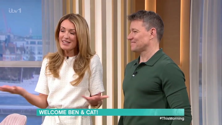Cat Deeley's Pre-Show Wardrobe Malfunction On This Morning Cat Deeley's Pre-Show Wardrobe Malfunction On This Morning