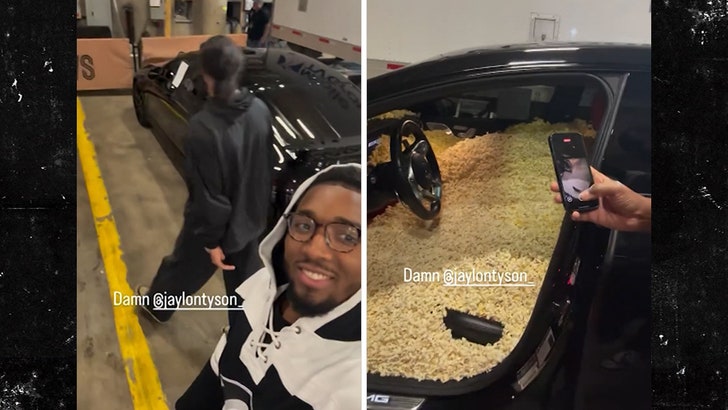 Cavs Rookie Car Filled With Popcorn: Donovan Mitchell's Premonition Cavs Rookie Car Filled With Popcorn: Donovan Mitchell's Premonition