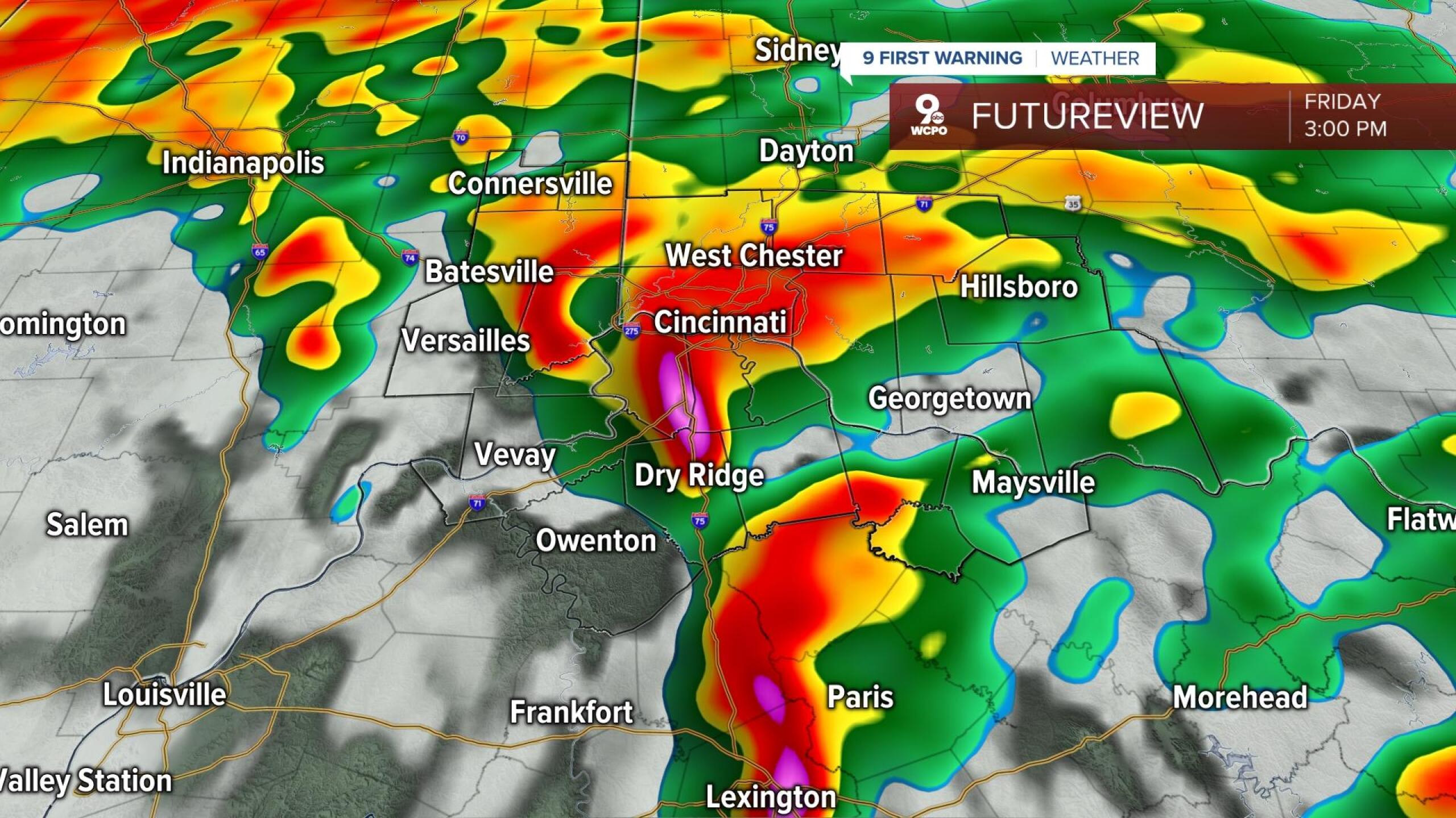 Churchill Downs And Emergency Services Prepare For Kentucky Derby Week Storms