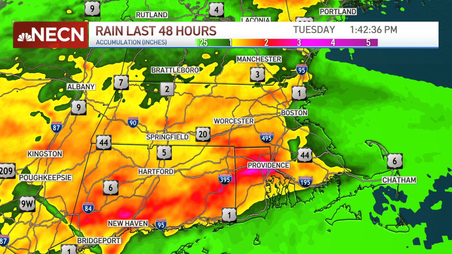 Climate Change: Higher Rainfall Totals For Western Massachusetts Climate Change: Higher Rainfall Totals For Western Massachusetts