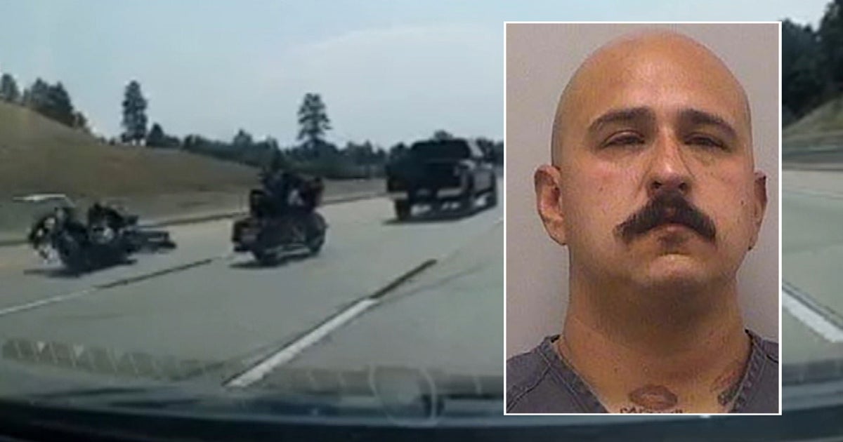 CNN Reports: Van Involved In Road Rage Motorcycle Collision CNN Reports: Van Involved In Road Rage Motorcycle Collision