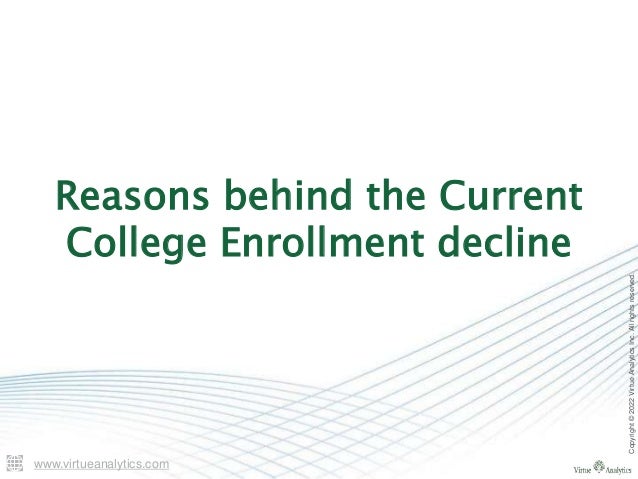 College Enrollment Decline: A Crisis For Boom Towns College Enrollment Decline: A Crisis For Boom Towns