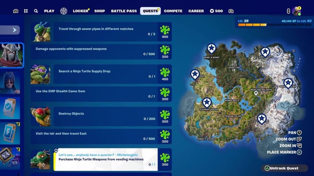 Complete List Of Fortnite TMNT Skins And Unlock Methods Complete List Of Fortnite TMNT Skins And Unlock Methods