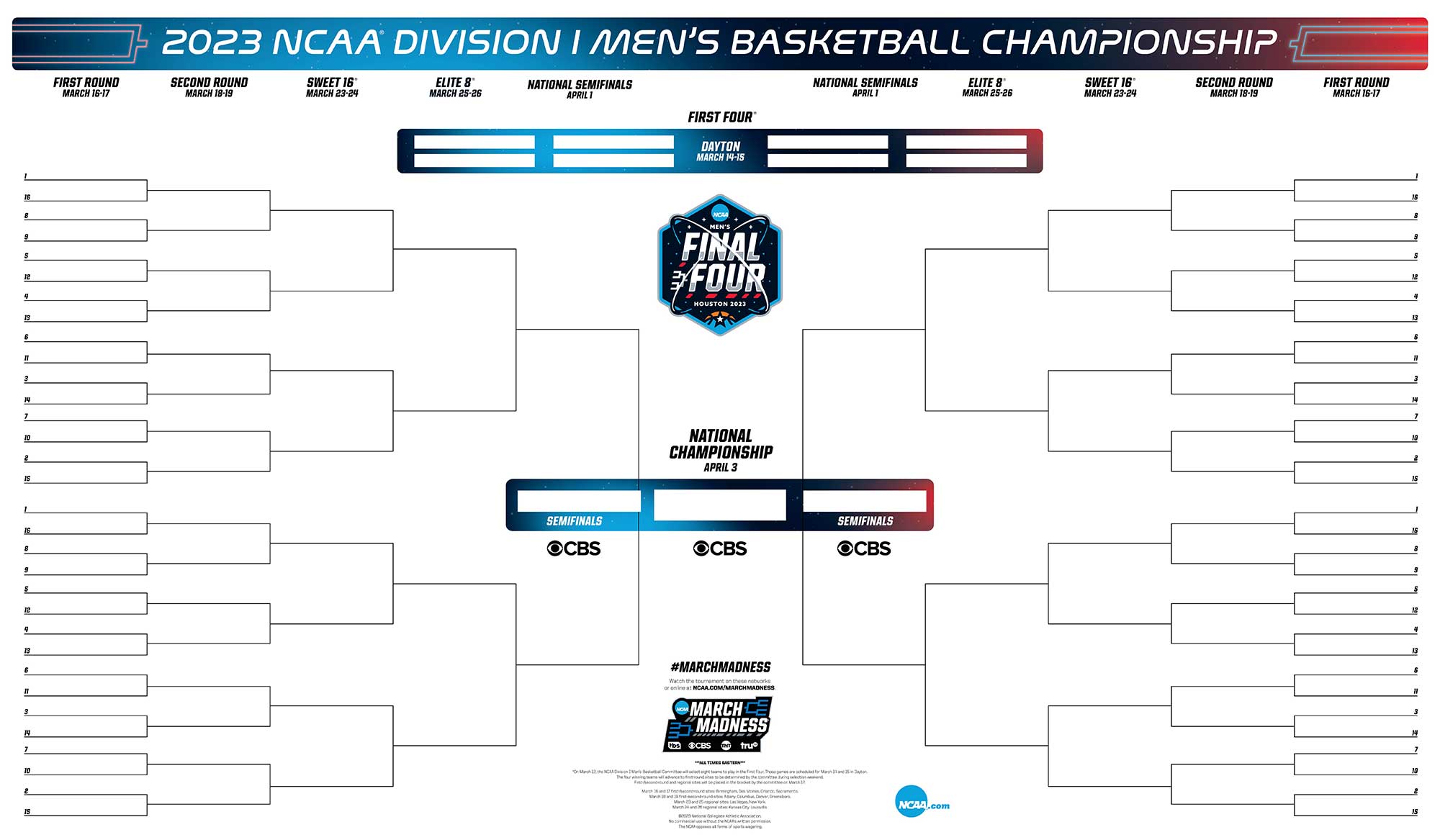 Complete NCAA March Madness Music Festival Lineup Revealed: Artists, Dates & Times Complete NCAA March Madness Music Festival Lineup Revealed: Artists, Dates & Times