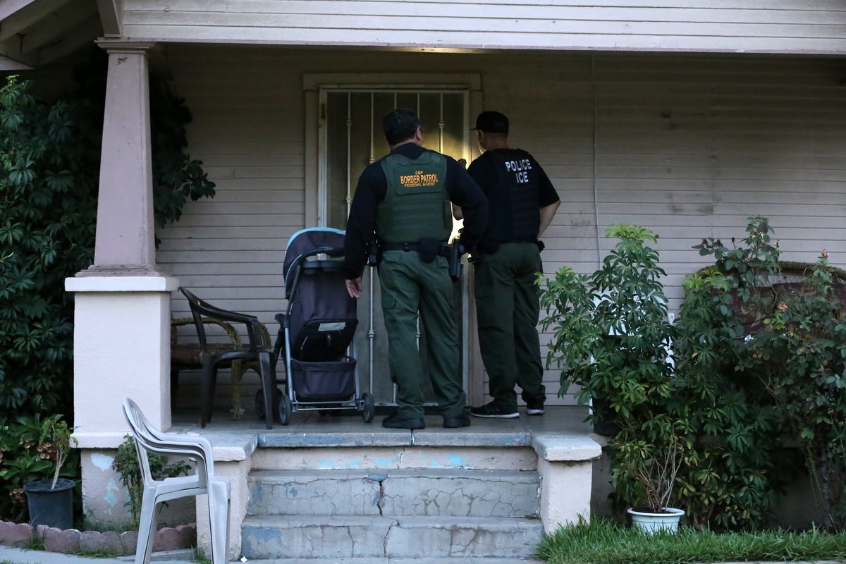 Crowd Intervention Following ICE Arrest Causes Disturbance Crowd Intervention Following ICE Arrest Causes Disturbance