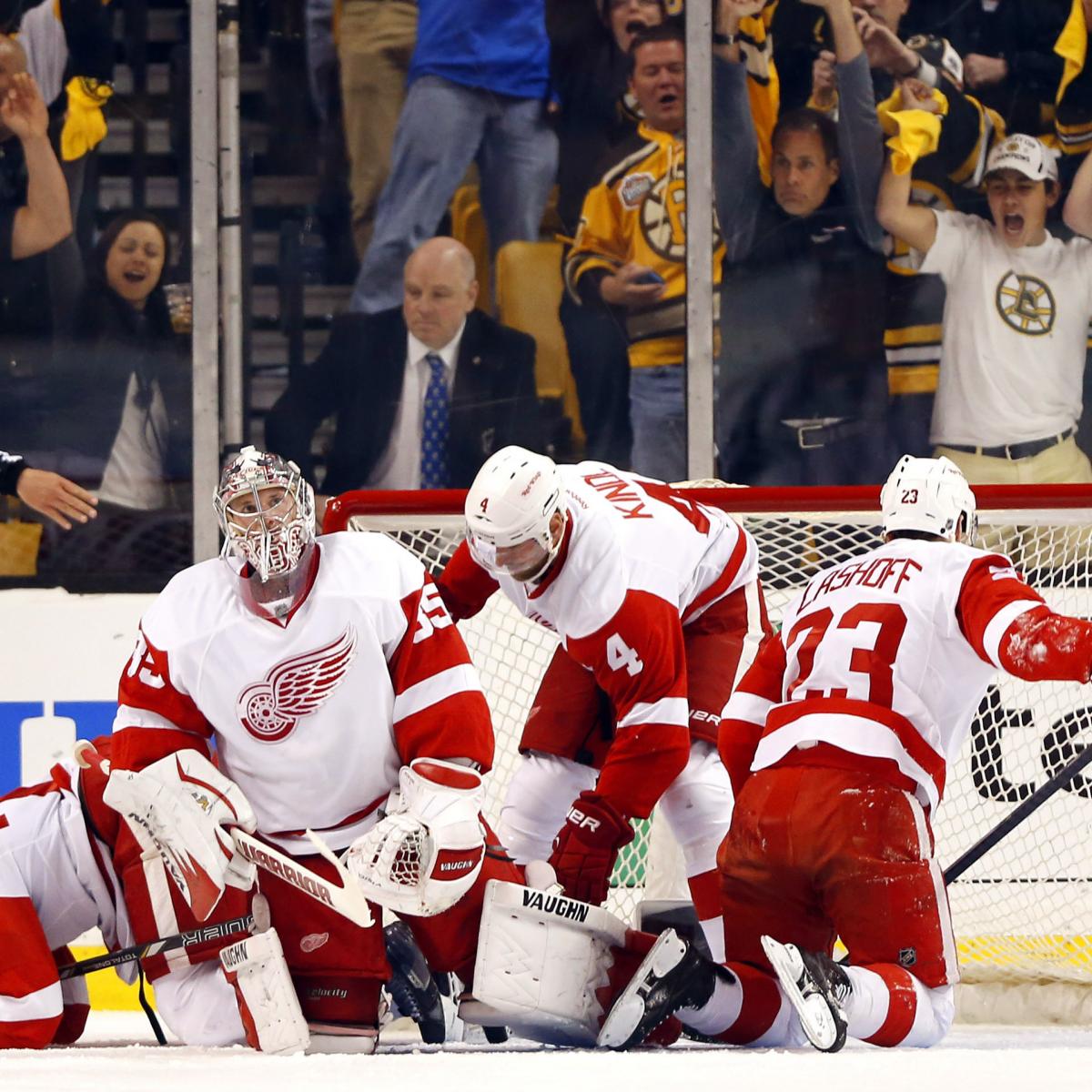 Detroit Red Wings' Playoff Dream Takes A Hit In Vegas Detroit Red Wings' Playoff Dream Takes A Hit In Vegas