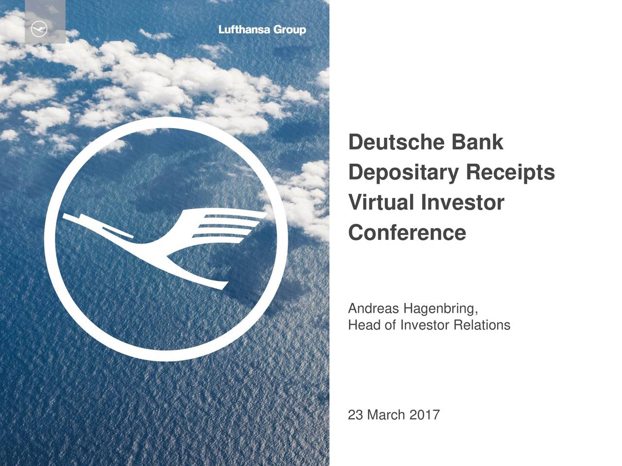 Deutsche Bank Selected As Depositary For Epiroc's American Depositary Receipts Deutsche Bank Selected As Depositary For Epiroc's American Depositary Receipts