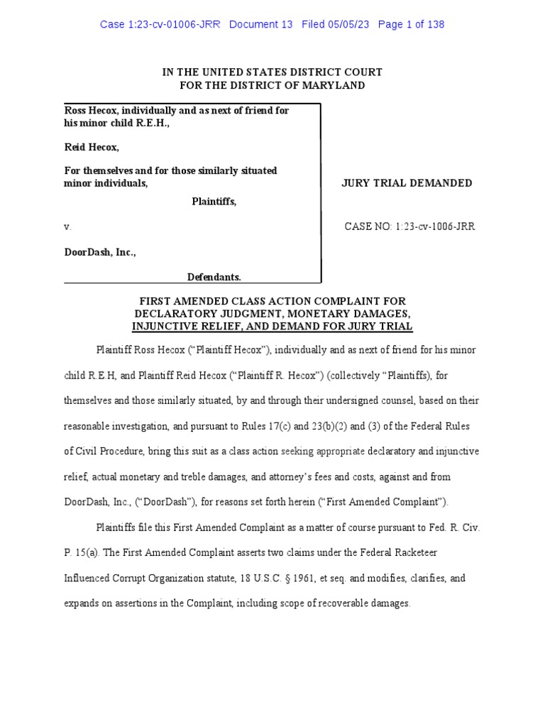 DoorDash Faces Lawsuit From Uber: Examining The Allegations Of Anti-Competitive Conduct DoorDash Faces Lawsuit From Uber: Examining The Allegations Of Anti-Competitive Conduct