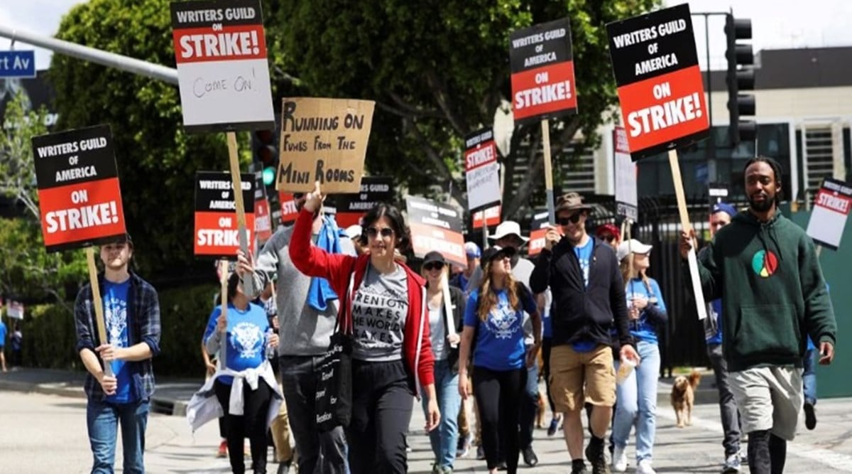 Double Strike Cripples Hollywood: Actors Join Writers In Industry-Wide Walkout Double Strike Cripples Hollywood: Actors Join Writers In Industry-Wide Walkout
