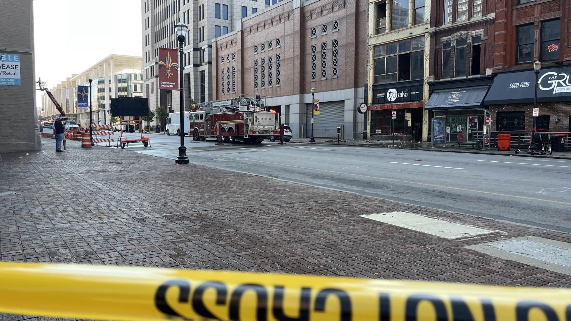Downtown Louisville Evacuations After Reported Gas Leak