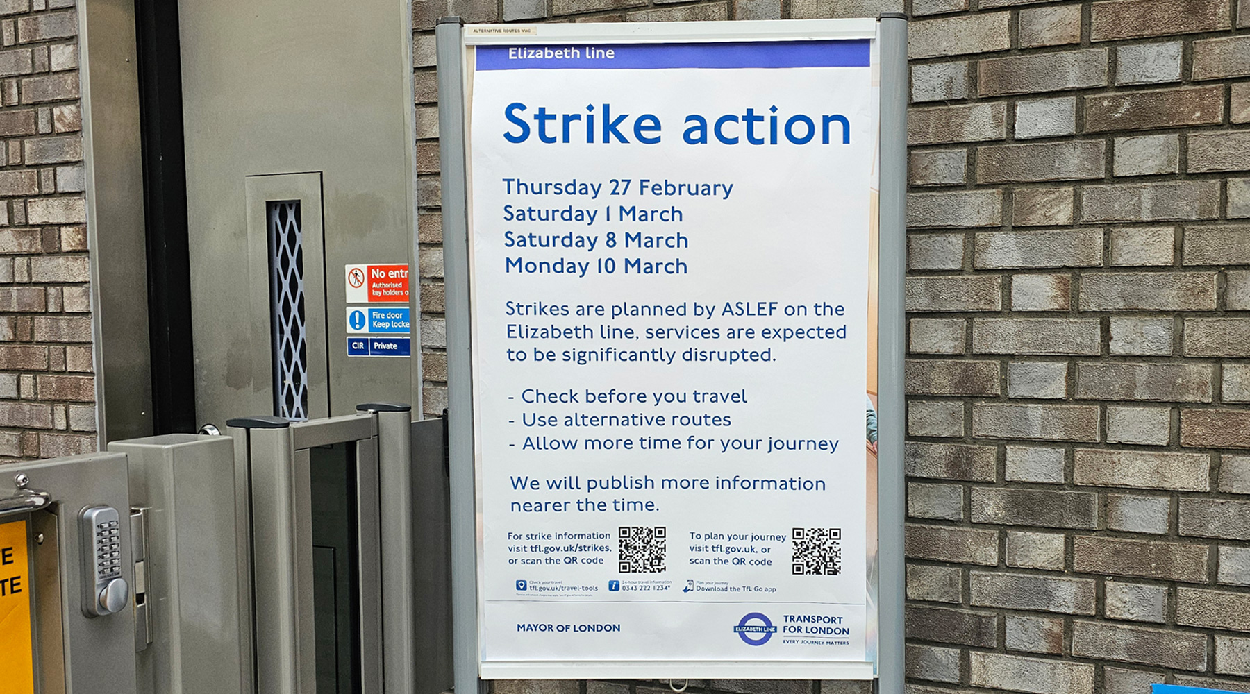 Elizabeth Line Strikes: February & March Disruption Dates And Routes Elizabeth Line Strikes: February & March Disruption Dates And Routes