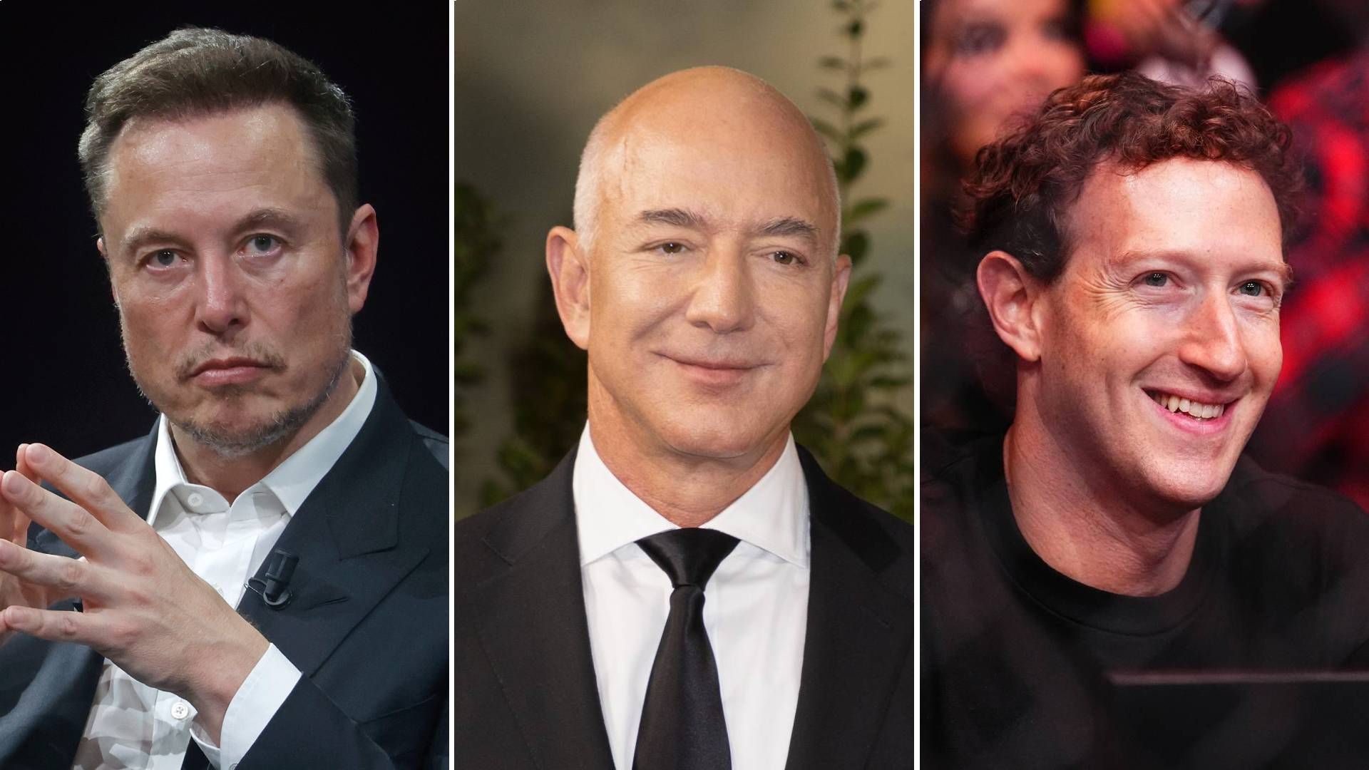 Elon Musk, Jeff Bezos, And Mark Zuckerberg: Billions Lost Since Donald Trump's Inauguration Elon Musk, Jeff Bezos, And Mark Zuckerberg: Billions Lost Since Donald Trump's Inauguration