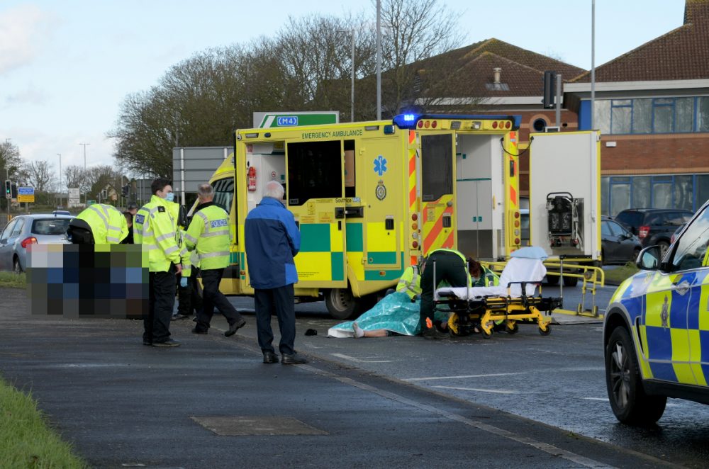 Emergency Services Respond To Major Crash; Road Closure In Effect Emergency Services Respond To Major Crash; Road Closure In Effect