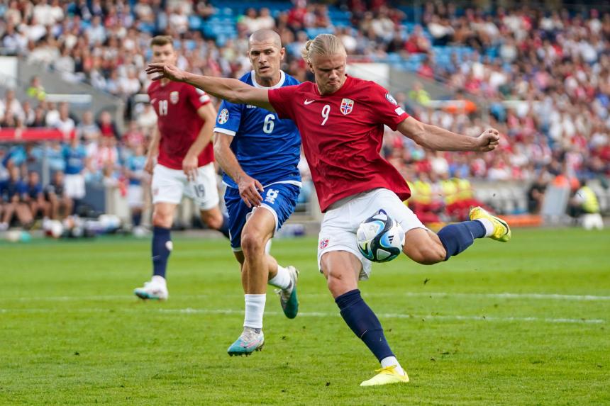 Erling Haaland Leads Norway To Victory In World Cup Qualifier Against Moldova Erling Haaland Leads Norway To Victory In World Cup Qualifier Against Moldova