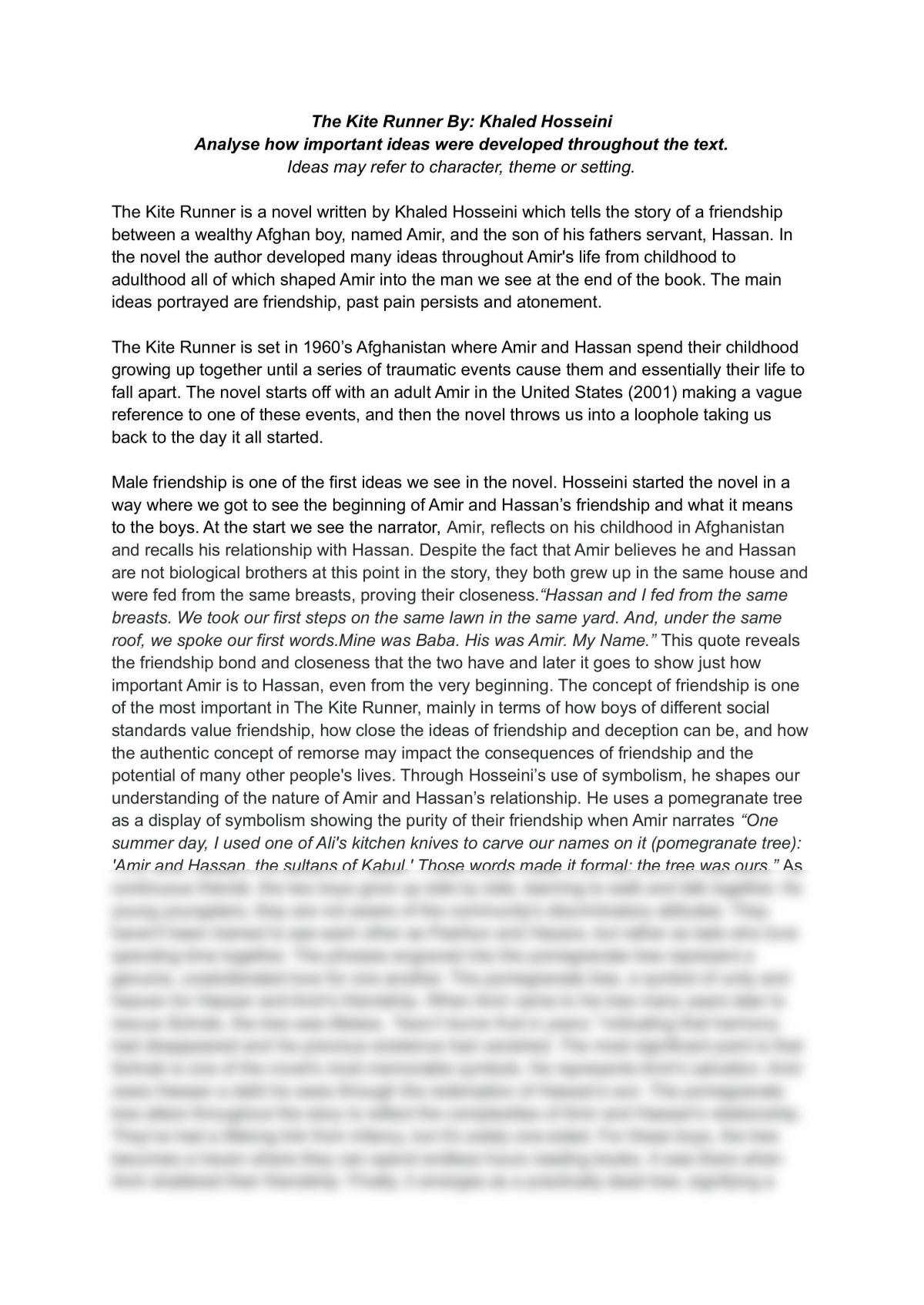 Examining Pragmatism In Nigeria Through The Lens Of The Kite Runner Examining Pragmatism In Nigeria Through The Lens Of The Kite Runner