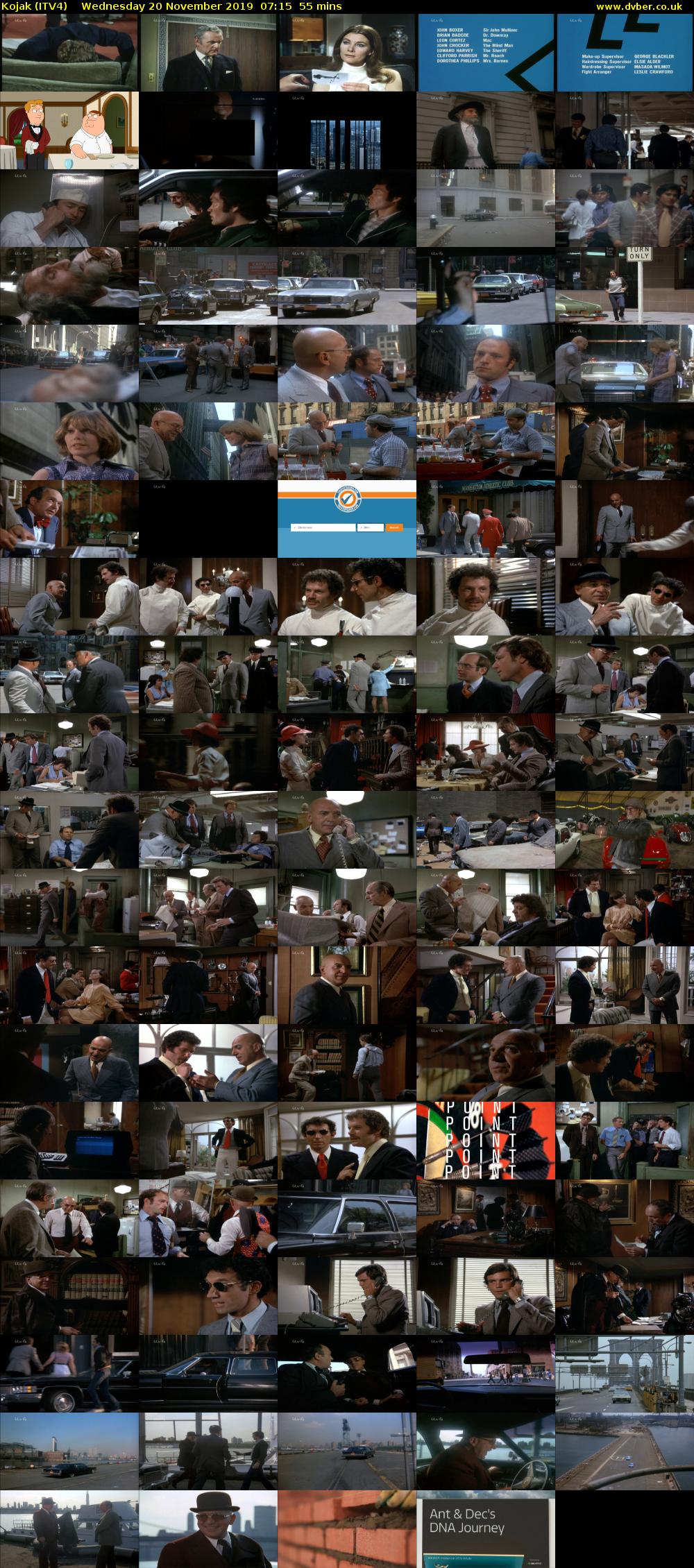 Find Kojak On ITV4: Episode Guide And Listings Find Kojak On ITV4: Episode Guide And Listings
