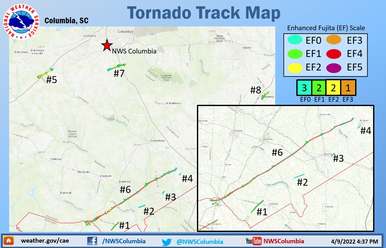 Flash Flood Warnings Issued, April Tornado Count Updated - April 4, 2025 Flash Flood Warnings Issued, April Tornado Count Updated - April 4, 2025