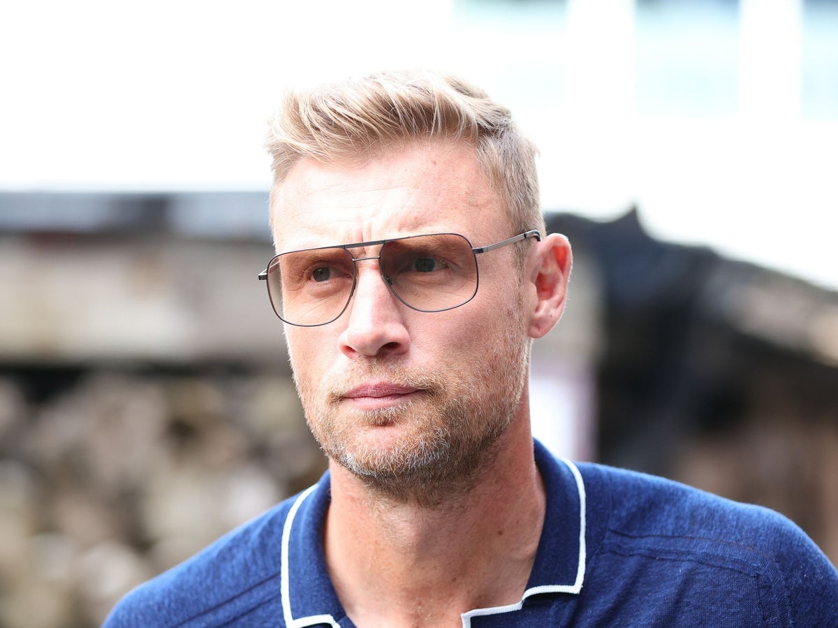 Flintoff Reveals Face After Injury In New Disney+ Documentary Flintoff Reveals Face After Injury In New Disney+ Documentary