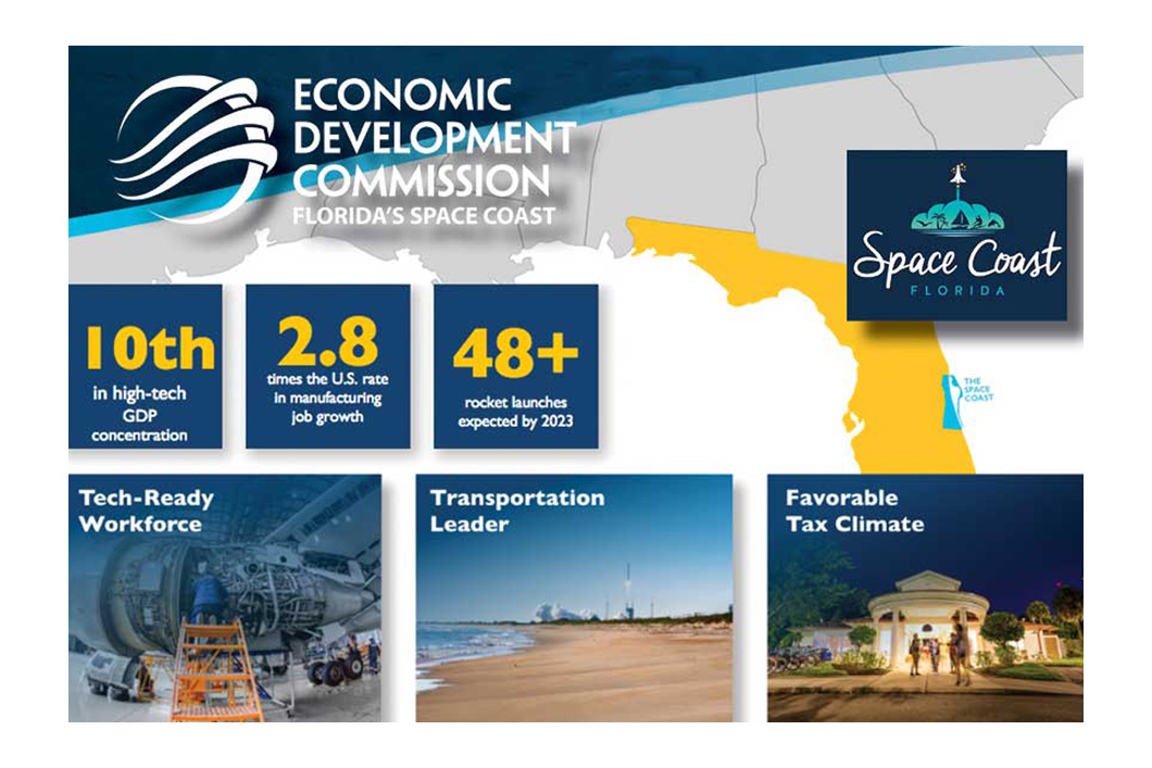 Florida Space Coast EDC Awarded $800K For Economic Development Florida Space Coast EDC Awarded $800K For Economic Development