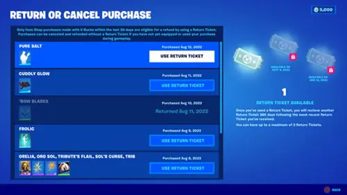 Fortnite Cosmetic Changes: A Refund Indicates Policy Shifts Fortnite Cosmetic Changes: A Refund Indicates Policy Shifts