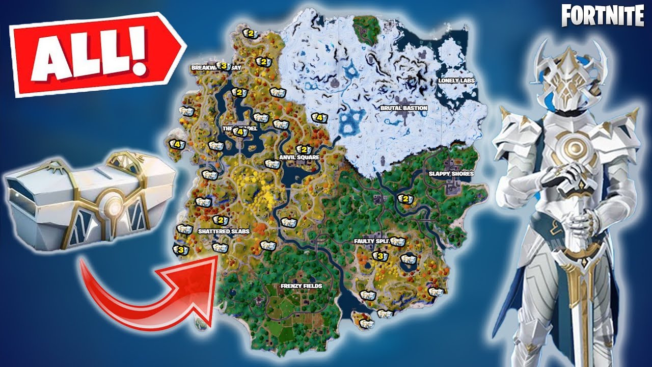 Fortnite Map Guide: Locations, Chests, And Points Of Interest Fortnite Map Guide: Locations, Chests, And Points Of Interest