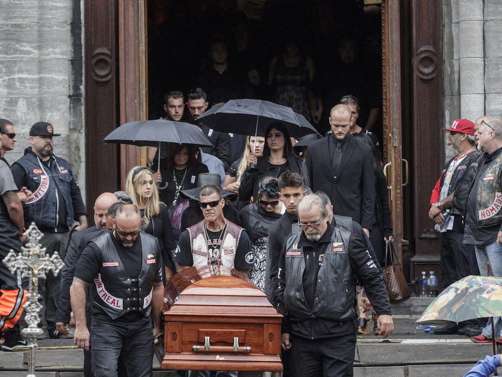 Funeral Held For Hells Angels Member Killed In Motorcycle Accident Funeral Held For Hells Angels Member Killed In Motorcycle Accident