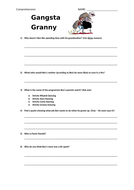 Gangsta Granny: Activities And Resources For Young Readers Gangsta Granny: Activities And Resources For Young Readers