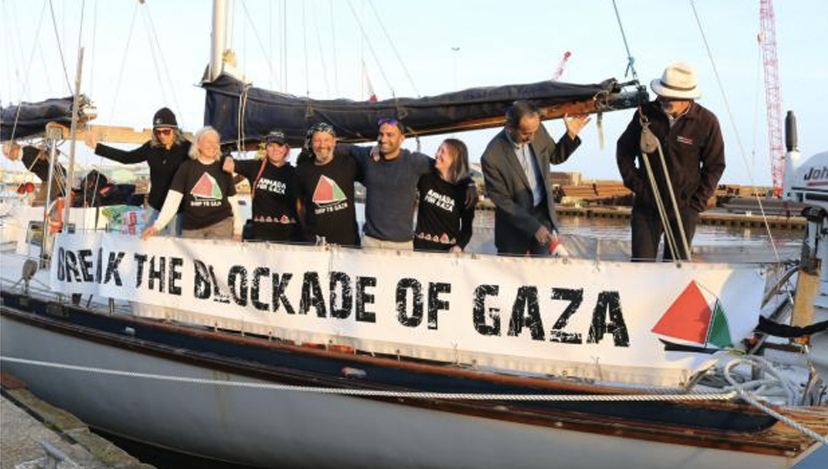 Gaza Freedom Flotilla Under Attack: SOS Issued Near Malta Gaza Freedom Flotilla Under Attack: SOS Issued Near Malta