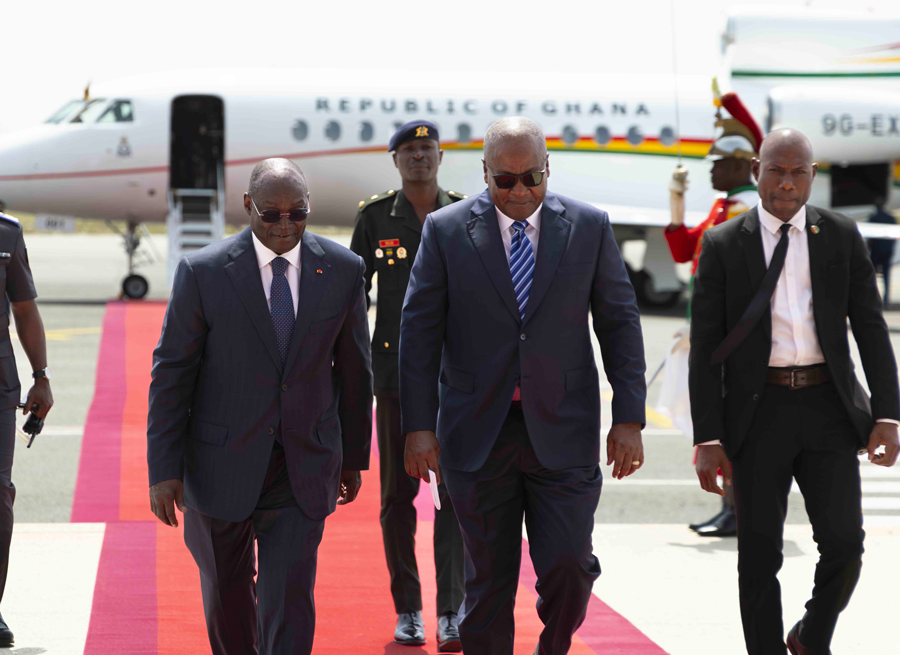 Ghana Et Côte D'Ivoire : Visite Du Président Mahama Pour Consolider Les Relations Bilatérales Ghana Et Côte D'Ivoire : Visite Du Président Mahama Pour Consolider Les Relations Bilatérales