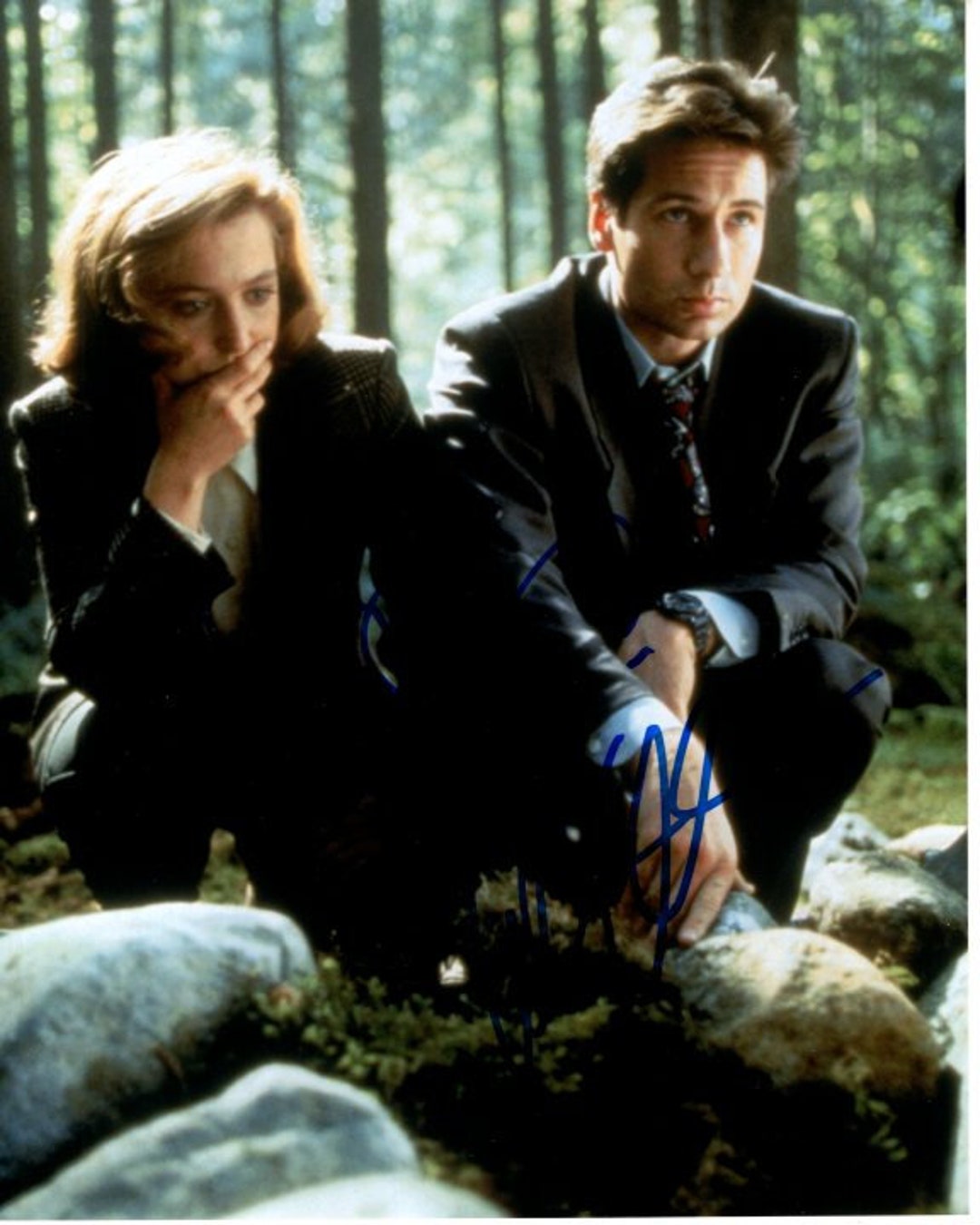 Gillian Anderson And David Duchovny Reunite At SAG Awards
